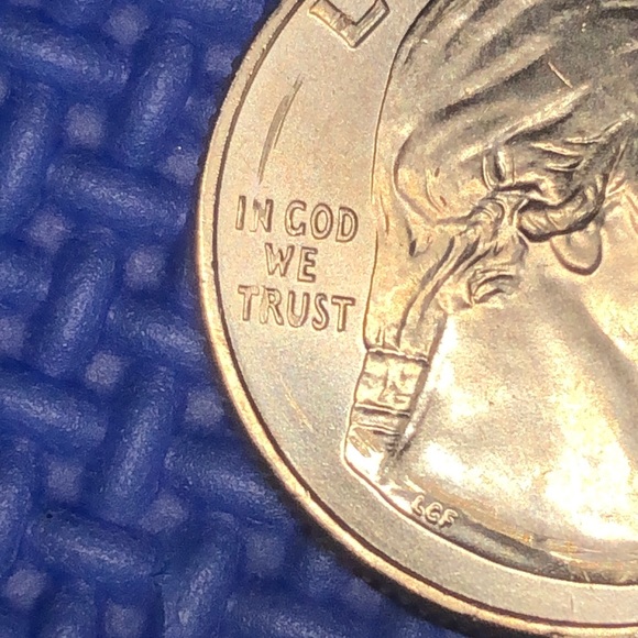 U.S. Rare In Cod We Trust Error Quarter Coin Collectible Jovita Idar 2023 P - Picture 3 of 4